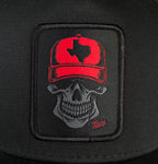 Red Texas Skull