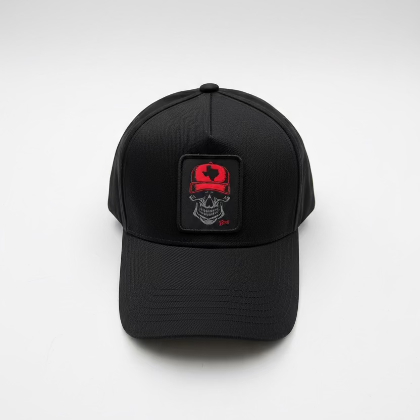 Red Texas Skull