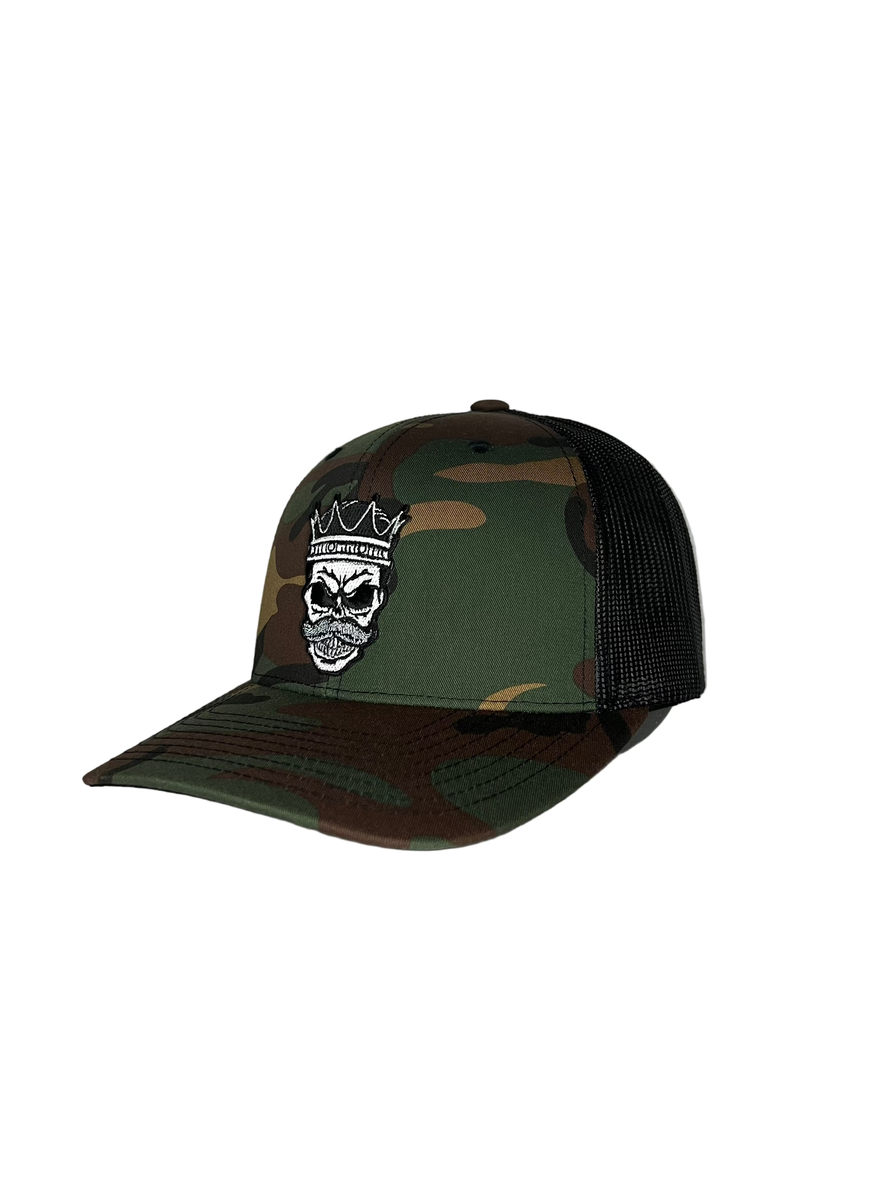 King Mustache - Camo Trucker