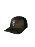 King Skull - Camo Trucker