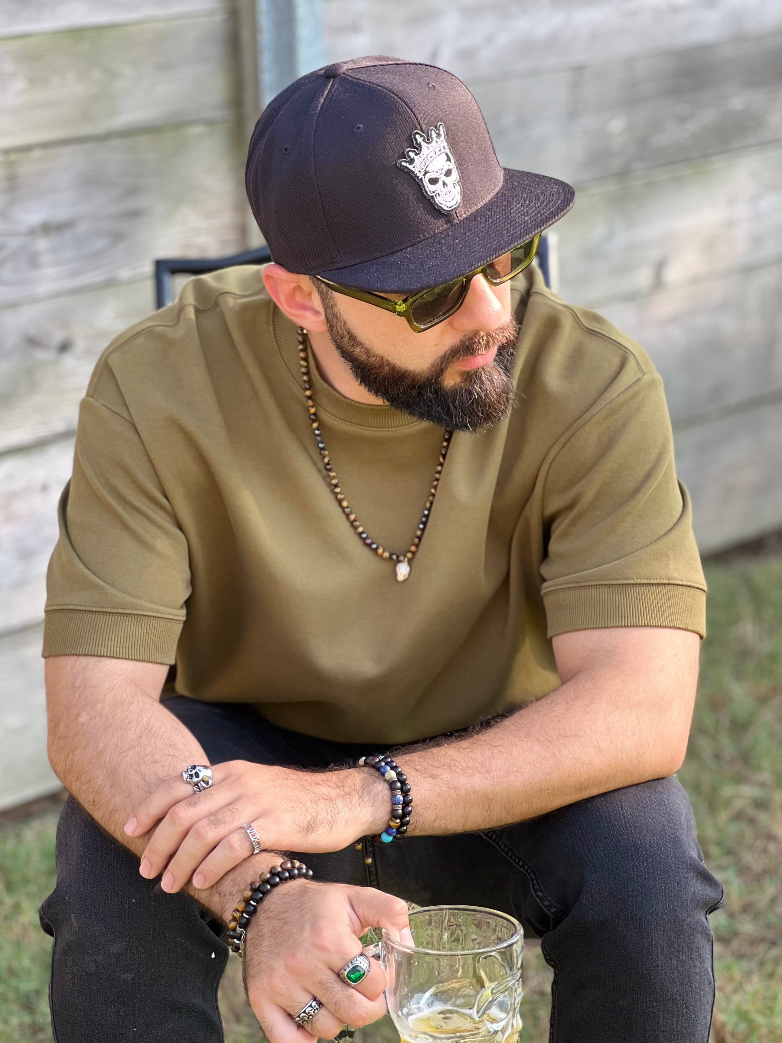 King Skull - Baseball Style