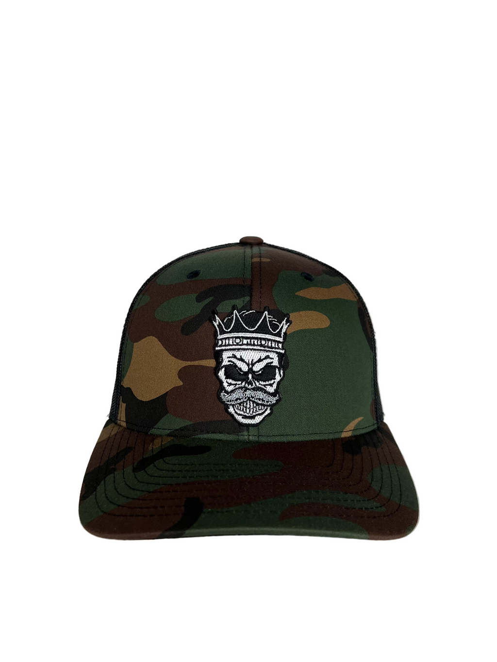 King Mustache - Camo Trucker