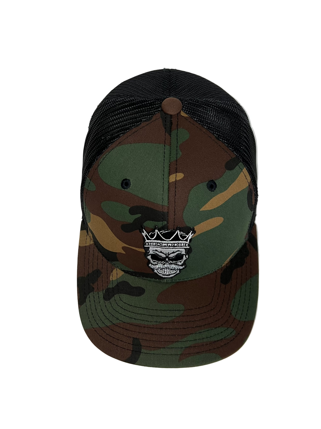 King Mustache - Camo Trucker